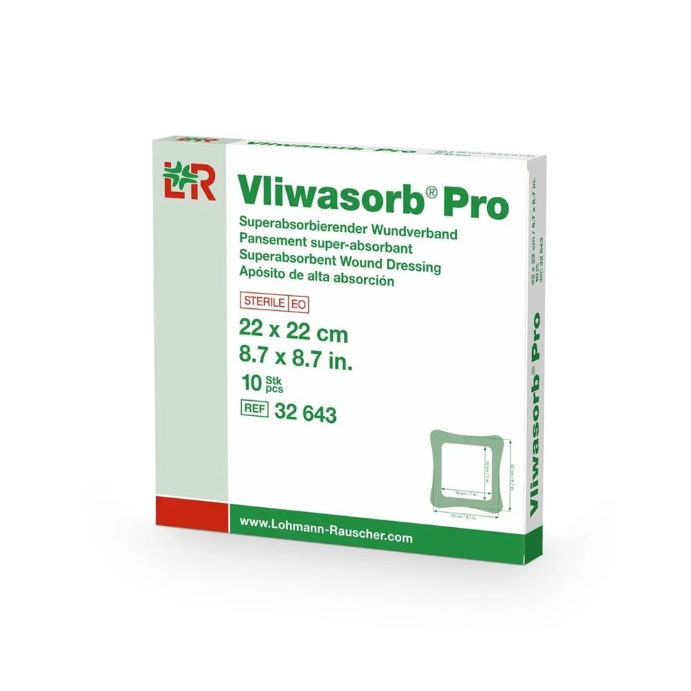 VLIWASORB Pro Pansement 22x22cm 10 pièces