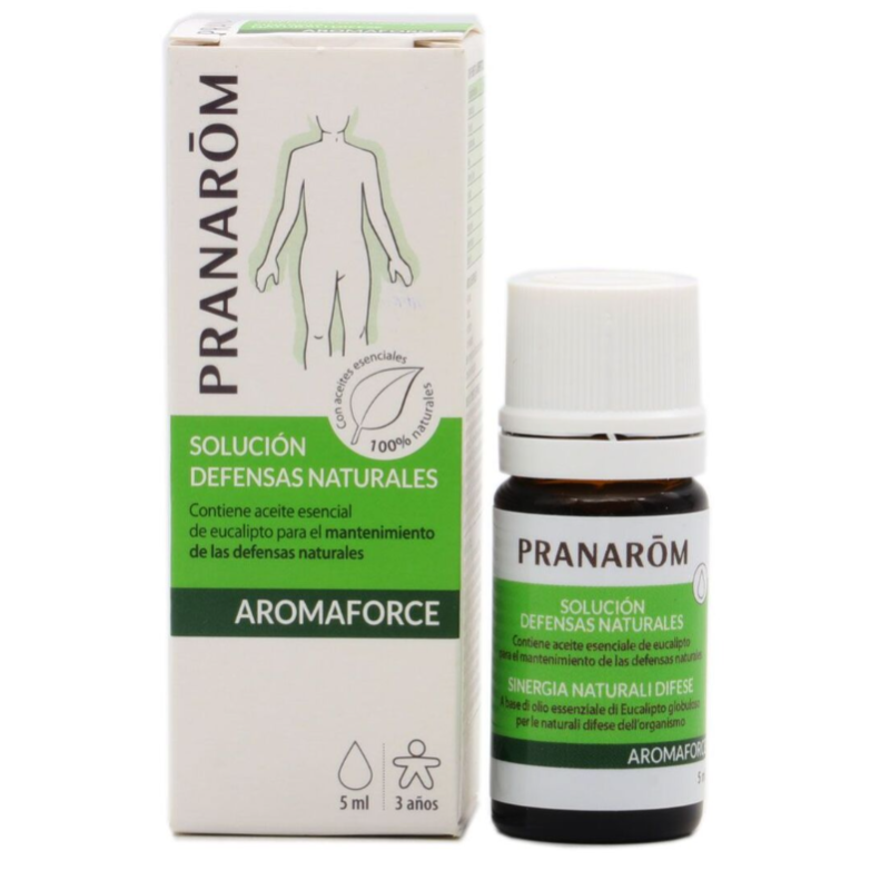 PRANAROM Aromaforce Solution naturelle Renforcement des défenses naturelles Bio 5ml PRANAROM Aromaforce Solution naturelle Renforcement des défenses naturelles Bio 5ml