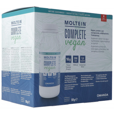 Moltein Complete Vegan Nature 6 bouteilles 58g Moltein Complete Vegan Nature 6 bouteilles 58g