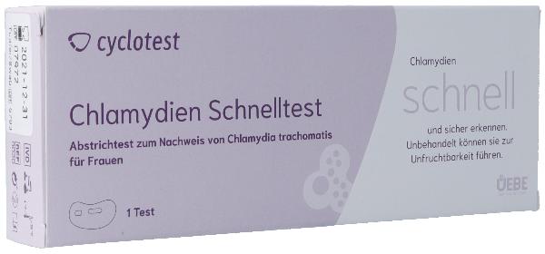 Cyclotest Chlamydia Test rapide pour femmes