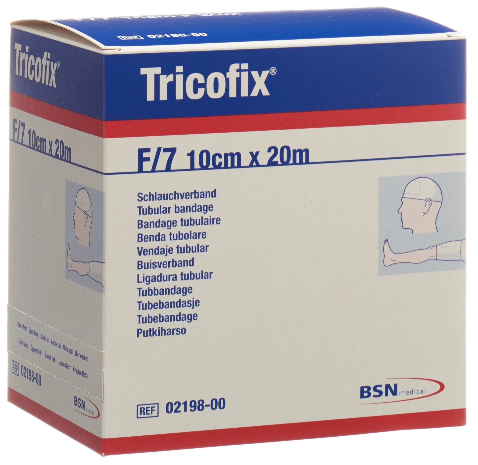 TRICOFIX Pansement tubulaire GrF 7-10cm/20m