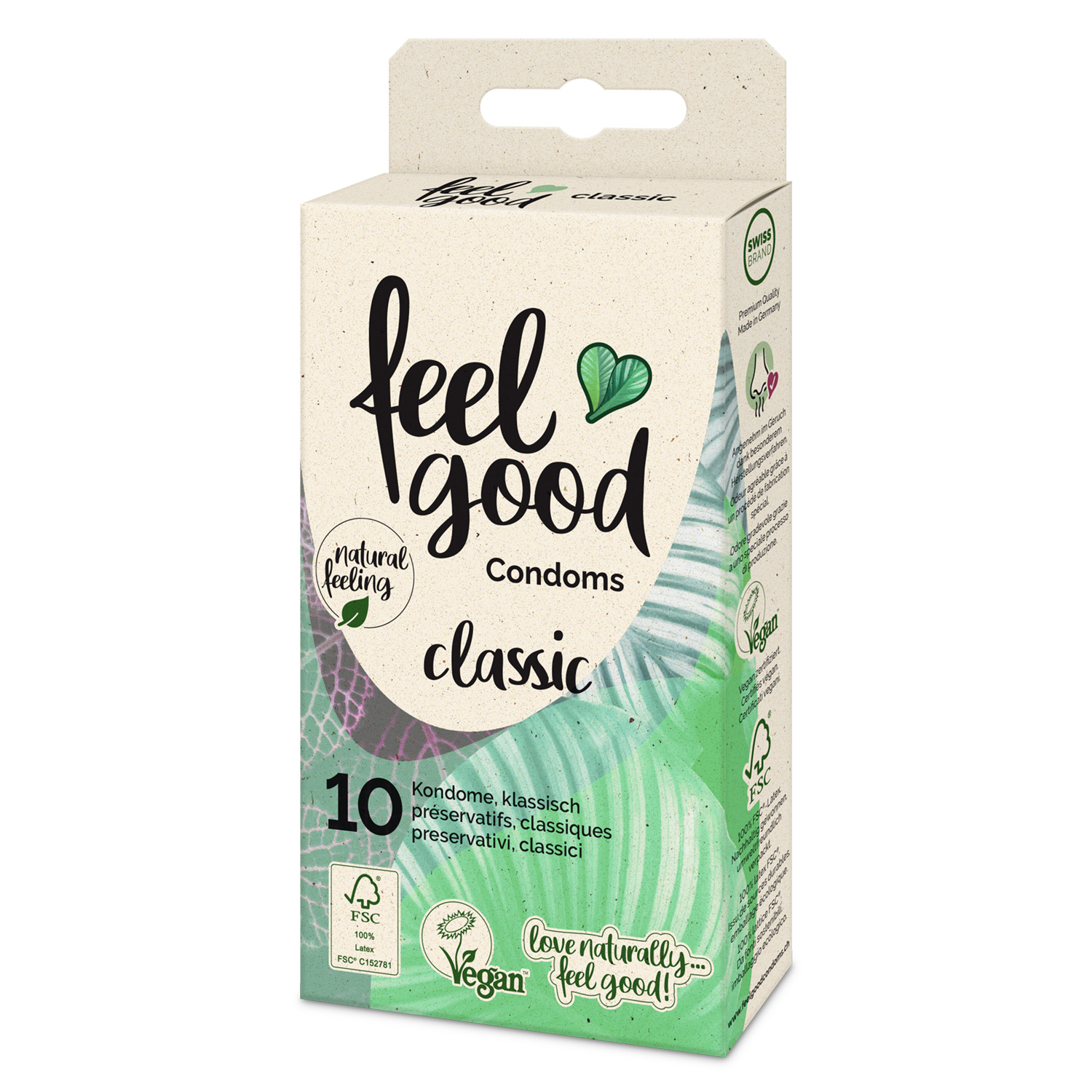 feelgood Préservatif Classic 10 pièces