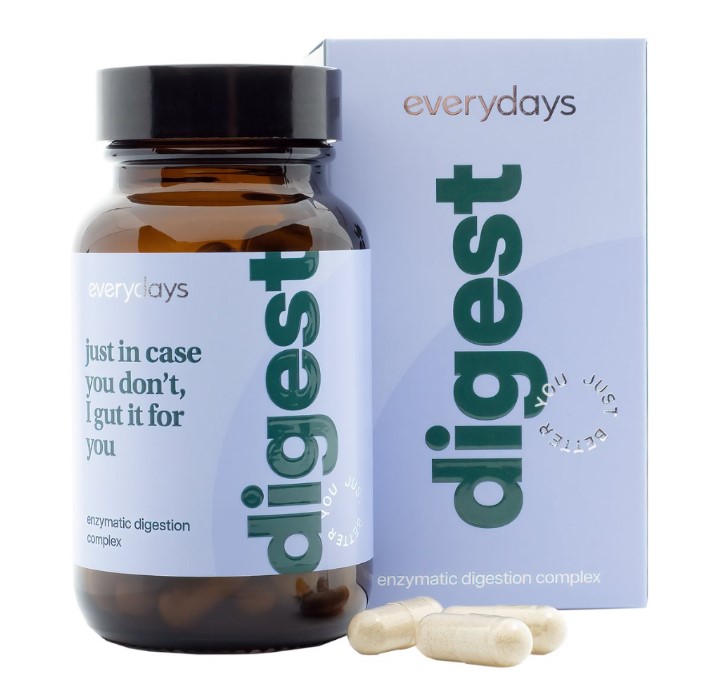 everydays Digest Complexe enzymatique digestif en gélules 60 pièces everydays Digest Complexe enzymatique digestif en gélules 60 pièces