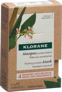 Klorane Galanga masque en poudre 8 x 3g