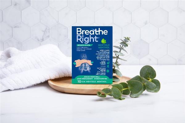 Breathe Right Pansement nasal EXTRA Stren TAN 8 pièces
