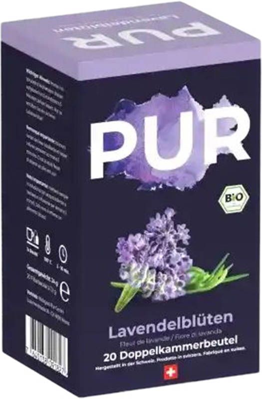 PUR infusion de fleurs de lavande Btl 20 pièces PUR infusion de fleurs de lavande Btl 20 pièces