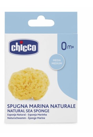 chicco éponge naturelle 0m+