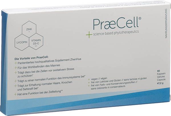 PRAECELL gélules 60 pièces PRAECELL gélules 60 pièces