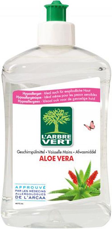 L'ARBRE VERT Vaisselle & Mains Aloe Vera 500ml