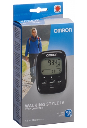 Podomètre Omron Walking Style IV noir
