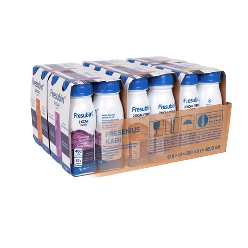 Fresubin 2 kcal Fibre Drink boîte de mélange 24 x 200ml