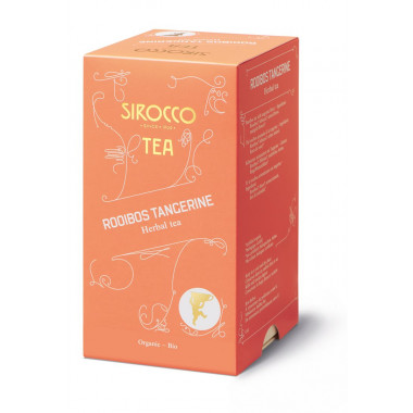 Sirocco Sachets de thé Rooibos Tangerine 20 pièces Sirocco Sachets de thé Rooibos Tangerine 20 pièces