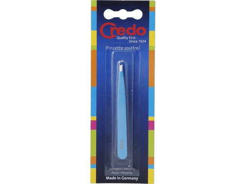Pincette Credo Pop Art laquée 9cm oblique inoxydable