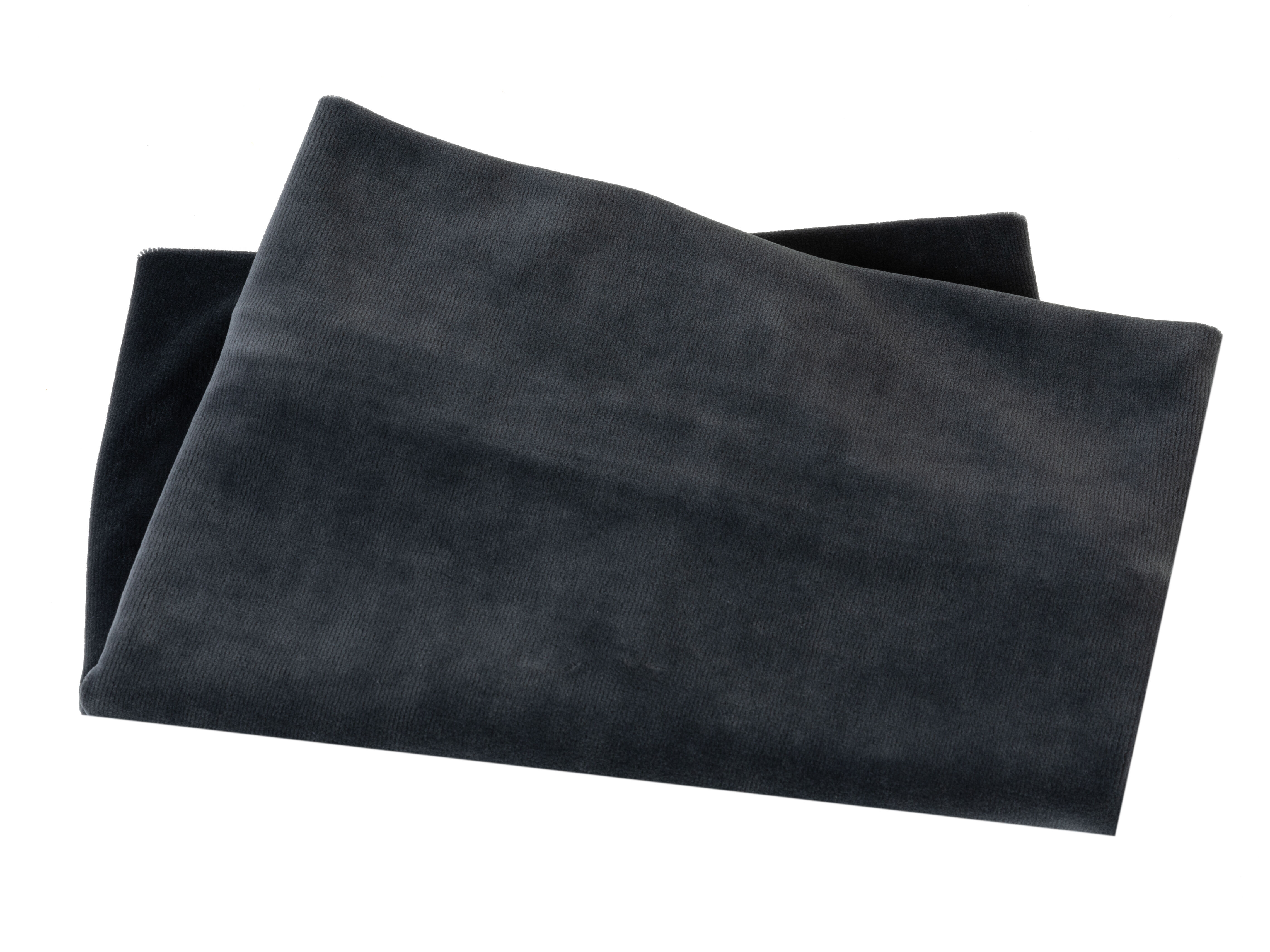 ELSA housse coussin nuque 50x9cm velours anthracite