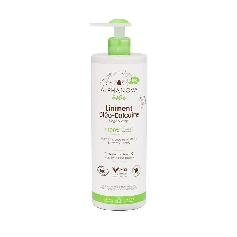 ALPHANOVA® BB Liniment oléo-calcaire Bio 400ml