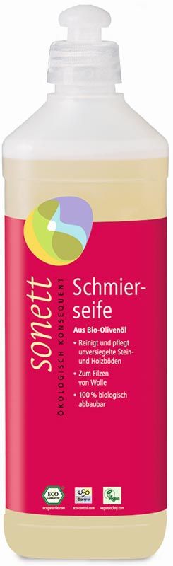 Sonett savon noir liquide 0.5lt Sonett savon noir liquide 0.5lt