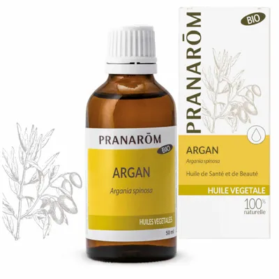 PRANAROM Huile végétale d'argan BIO 50ml PRANAROM Huile végétale d'argan BIO 50ml