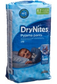 Huggies Drynites Couches de nuit Boy 4-7ans 10 pièces