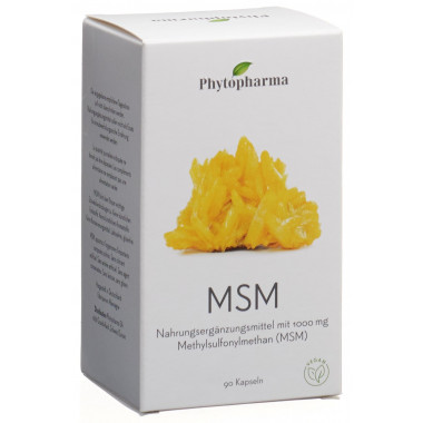 Phytopharma MSM gélules 90 pièces Phytopharma MSM gélules 90 pièces