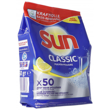 Sun lave-vaisselle en poudre Refill Lemon Btl 950g