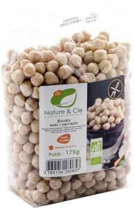 Nature & Cie Pops au sarrasin et au miel sans gluten 175g