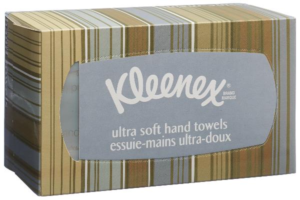 Essuie-mains KLEENEX ULTRA 1 épaisseur Soft blanc, 70 pièces