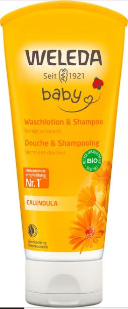 WELEDA BABY CALENDULA Solution de lavage et shampooing Tb 200ml WELEDA BABY CALENDULA Solution de lavage et shampooing Tb 200ml