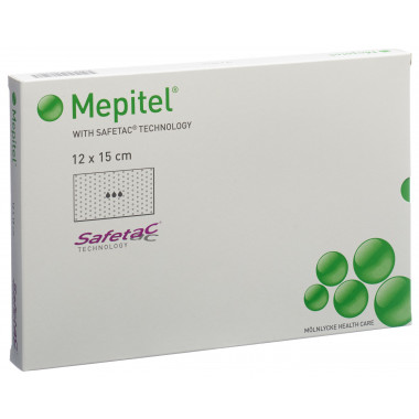 MEPITEL Compresse 12x15cm Silik Btl 5 pièces MEPITEL Compresse 12x15cm Silik Btl 5 pièces