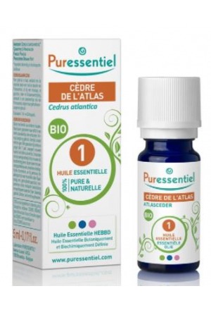 Puressentiel Cèdre de l'Atlas Huile essentielle bio 5ml Puressentiel Cèdre de l'Atlas Huile essentielle bio 5ml