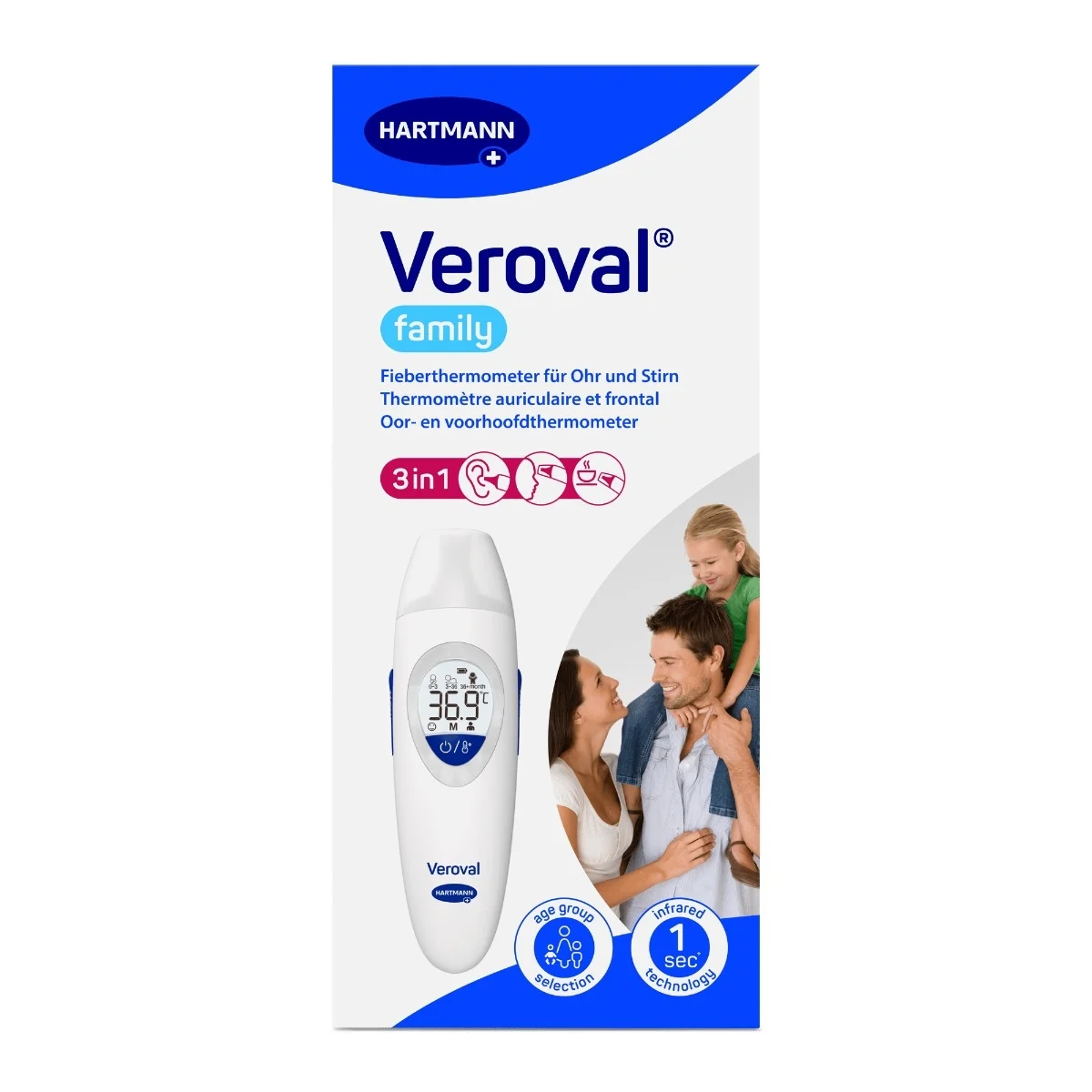 Thermomètre infrarouge Veroval ? family