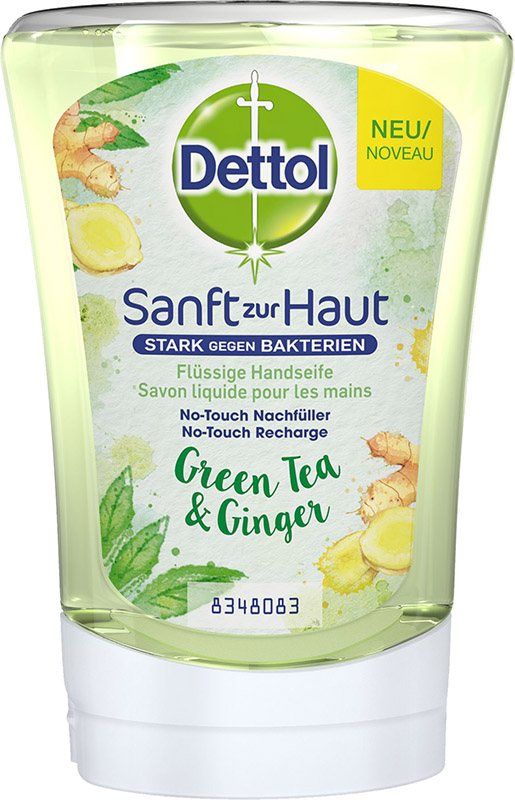 Recharge de savon pour les mains DETTOL No-Touch Thé vert 250ml