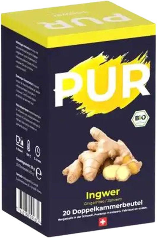 PUR Thé au gingembre Btl 20 pièces PUR Thé au gingembre Btl 20 pièces