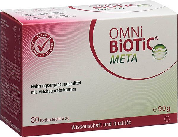 OMNi-BiOTiC Meta poudre 30 sachets 3g OMNi-BiOTiC Meta poudre 30 sachets 3g