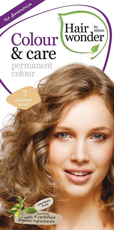 HENNA Hairwonder Colour & Care 7 blond