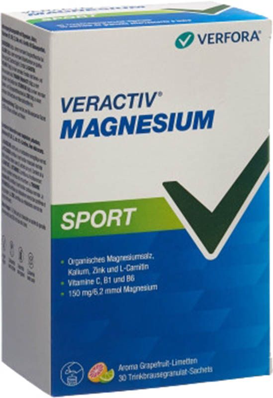 Veractiv Magnésium Sport 30 pièces