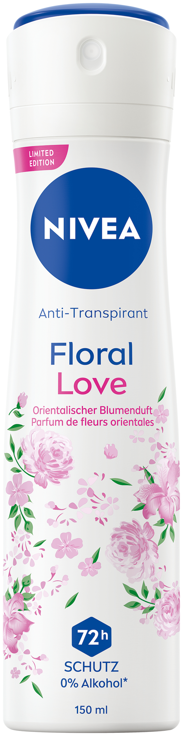 Nivea Déodorant Floral Love Spray Femme 150ml Nivea Déodorant Floral Love Spray Femme 150ml