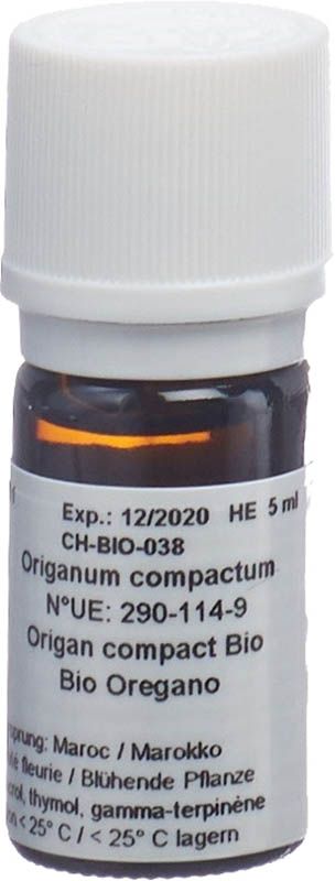 Huile essentielle d'origan bio Aromasan 15ml Huile essentielle d'origan bio Aromasan 15ml