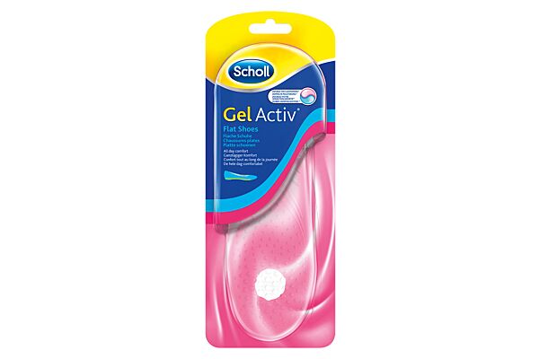 Semelles Scholl GelActiv 35-40.5 chaussures plates pour elle 1 paire Semelles Scholl GelActiv 35-40.5 chaussures plates pour elle 1 paire