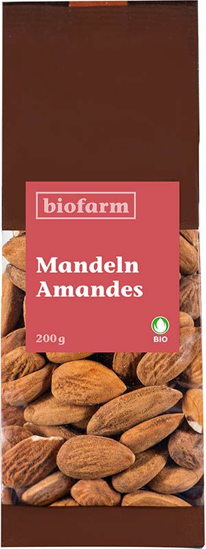 Amandes Bourgeon BIOFARM Btl 200g
