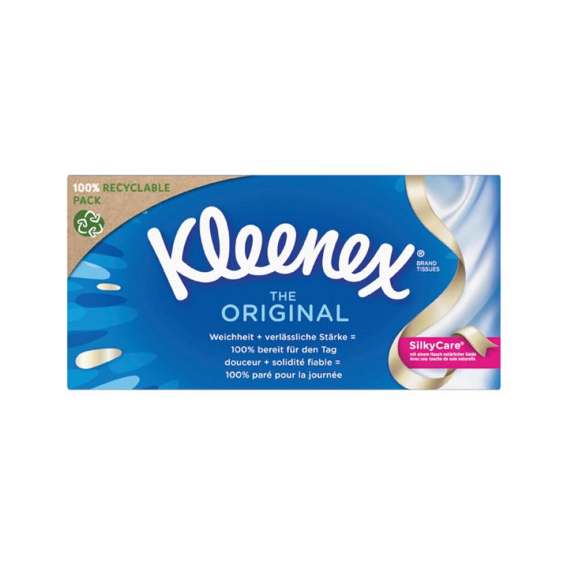 Kleenex ORIGINAL boîte de mouchoirs cosmétiques Single Box 72 pièces