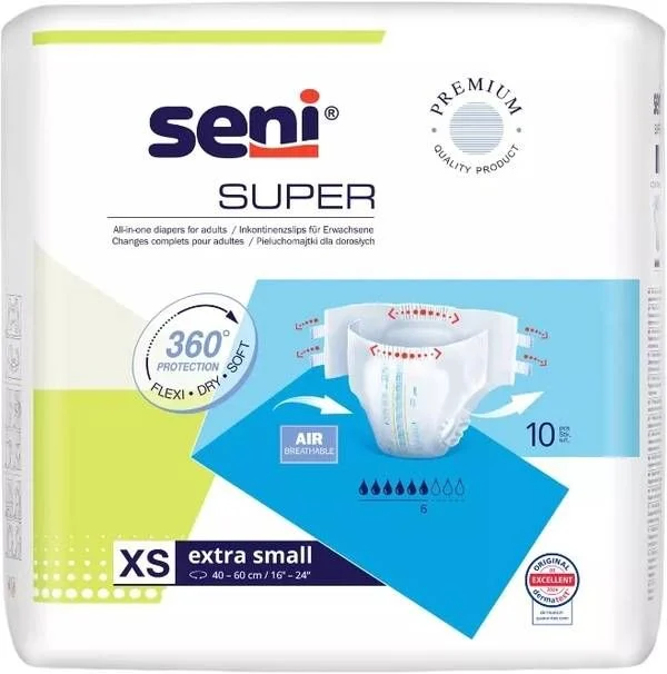 Couche-culotte SUPER SENI Plus XS 10 pièces