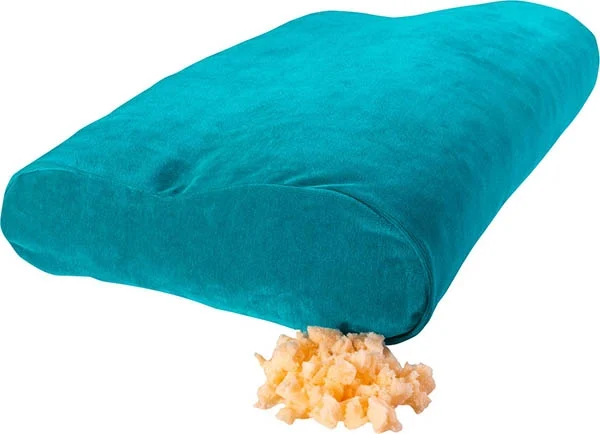 ELSA Coussin cervical en flocons 50x11cm Velorsbe sable