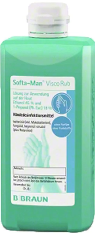 SOFTA-MAN VISCORUB Désinfectant pour les mains 500ml