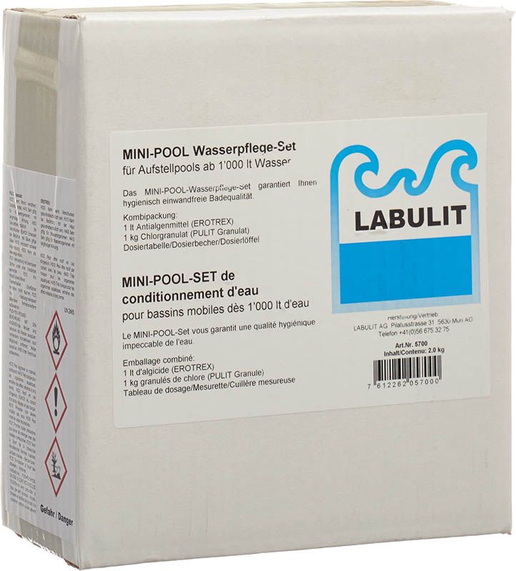 LABULIT Mini Pool Kit d'entretien avec Pulit G/Erotrex 2kg