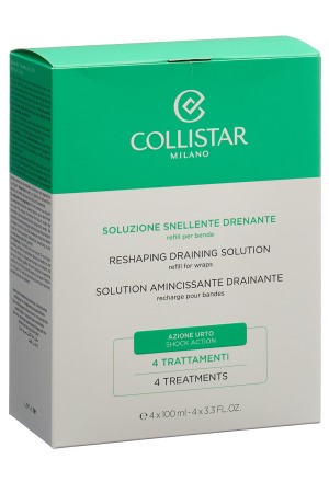 COLLISTAR BODY CARE Reshap Draining Sol Ref 4 pièces