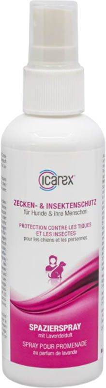 ICAREX Spray de promenade pour chiens humains 100ml ICAREX Spray de promenade pour chiens humains 100ml