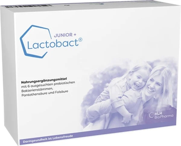 Lactobact Junior Plus en poudre, 90 sachets de 2 g
