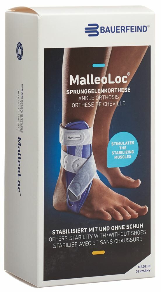 Orthèse de stabilisation MalleoLoc Gr1 gauche titane