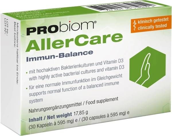 PRObiom AllerCare gélules 30 pièces PRObiom AllerCare gélules 30 pièces