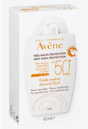 AVENE SUN Fluide solaire mineral get SPF50+ Tb 40ml